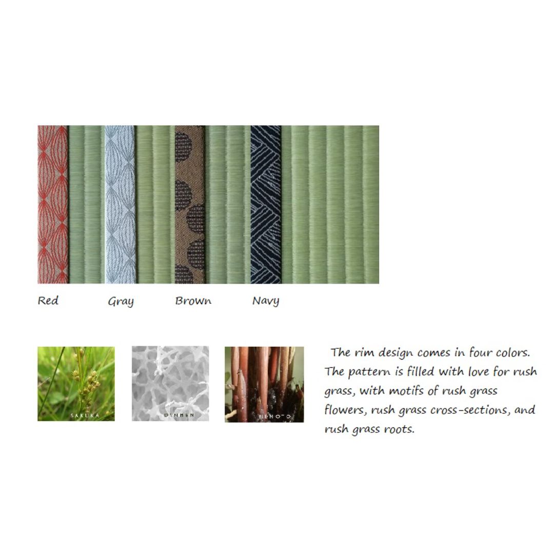 pattern color for tatami edge