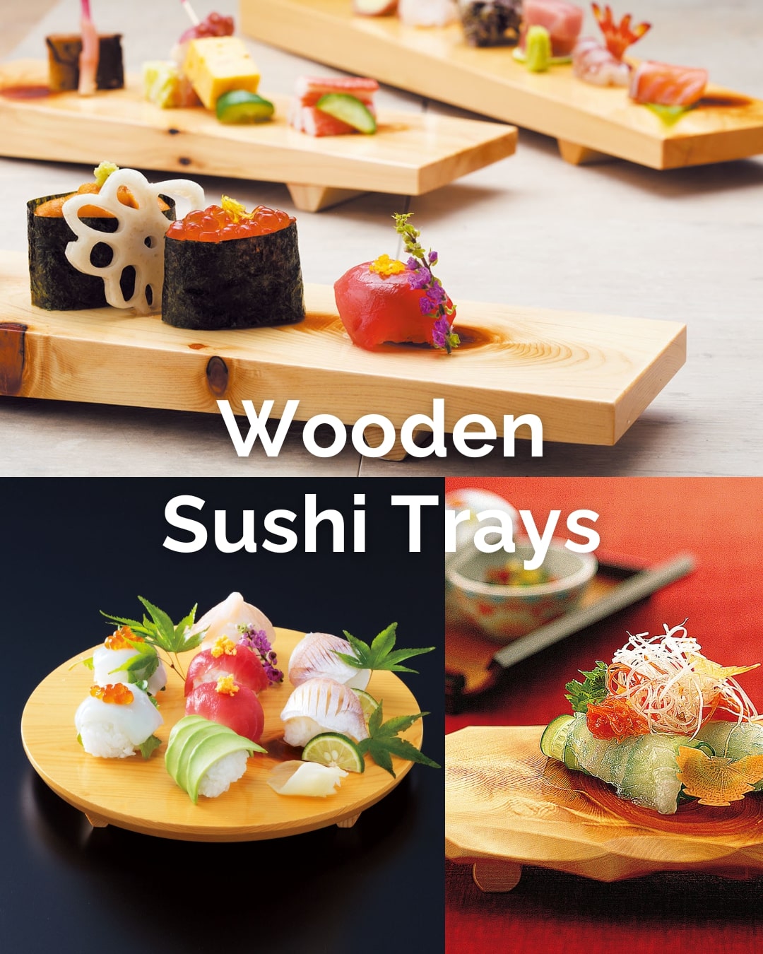 TOP 10 essential wooden Sushi Accessories handcrafted from Japan
