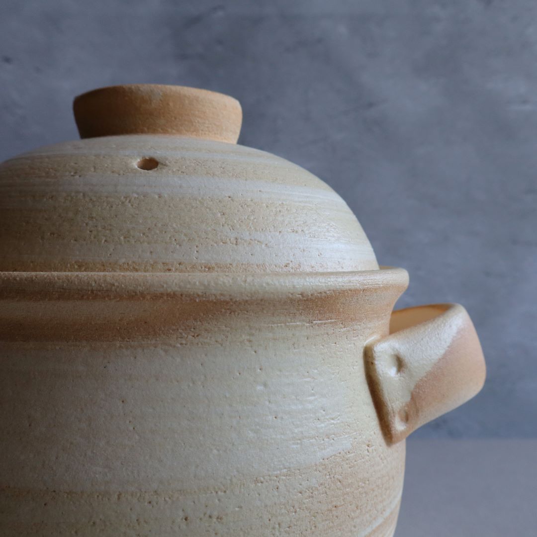 side part of Japanese rice cooker 