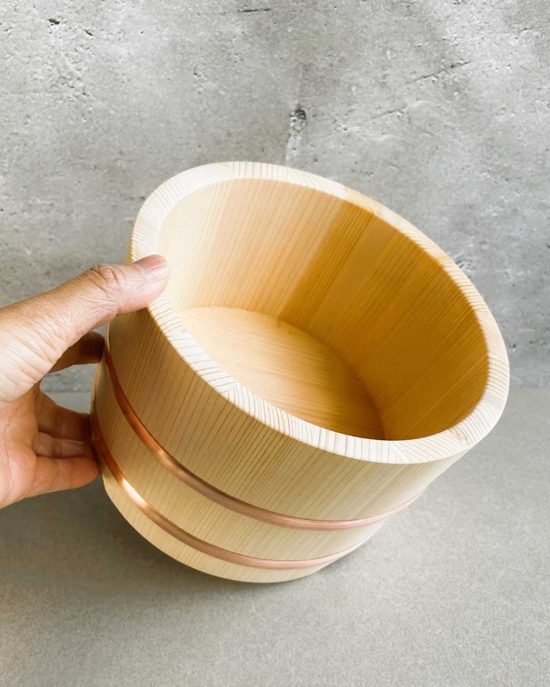 Japanese Hinoki Bathroom Accessories Set