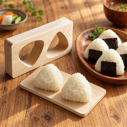 Large Wooden Onigiri &amp; Musubi Mold