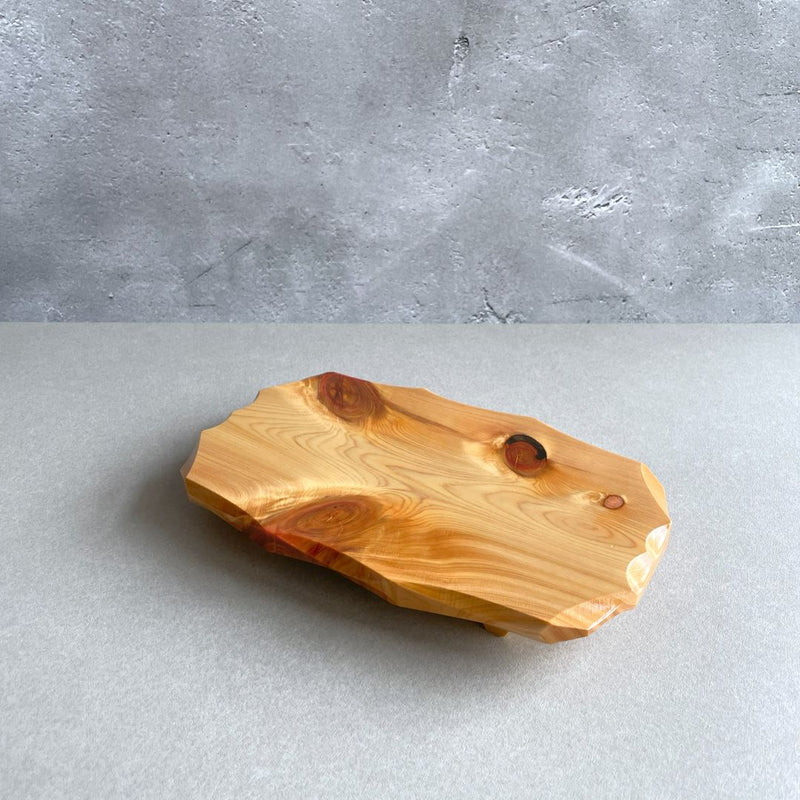 Handcrafted Hinoki Wood Sushi Tray