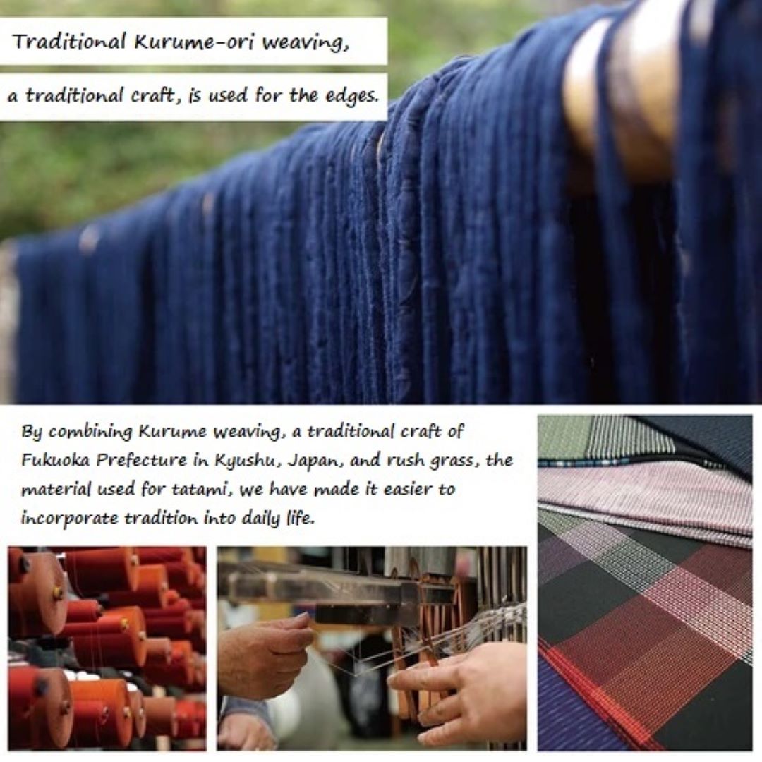 traditional weaving for tatami mat
